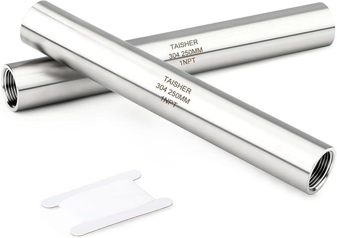 TAISHER 2PCS Stainless Steel Pipe Fittings by TAISHER
