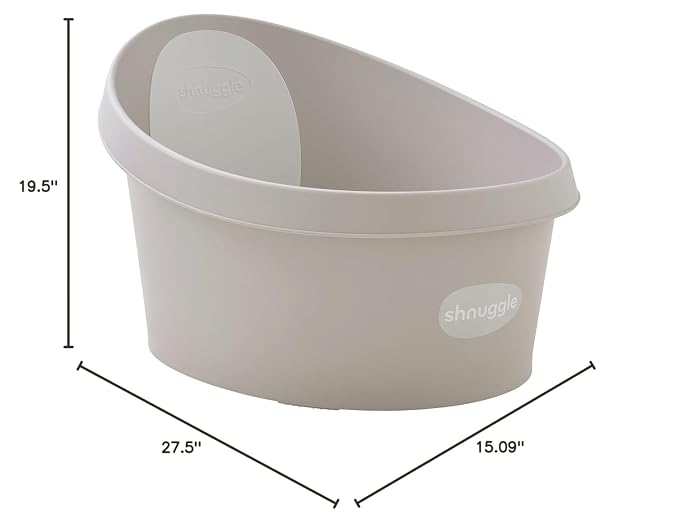 Toddler Bath Tub | Larger Bath for Bigger Kids at Bathtime | Includes Warm and - Image 3