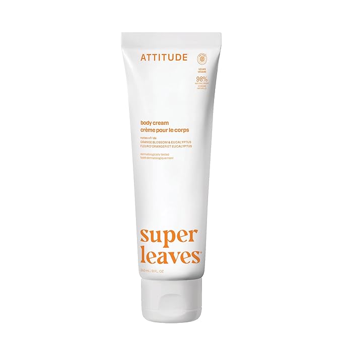 ATTITUDE Body Cream, EWG Verified Moisturizer, Vegan Moisturizing Products by ATTITUDE