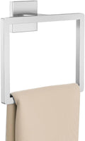 Brushed Nickel Towel Ring Towel Holder by Kiakuoow