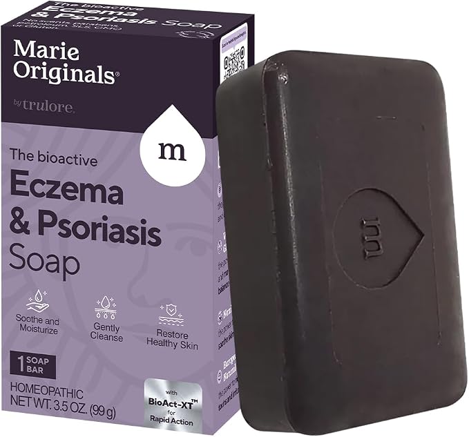Marie Originals Eczema Face Soap Body Wash Bar – All Natural Psoriasis by MarieOriginals