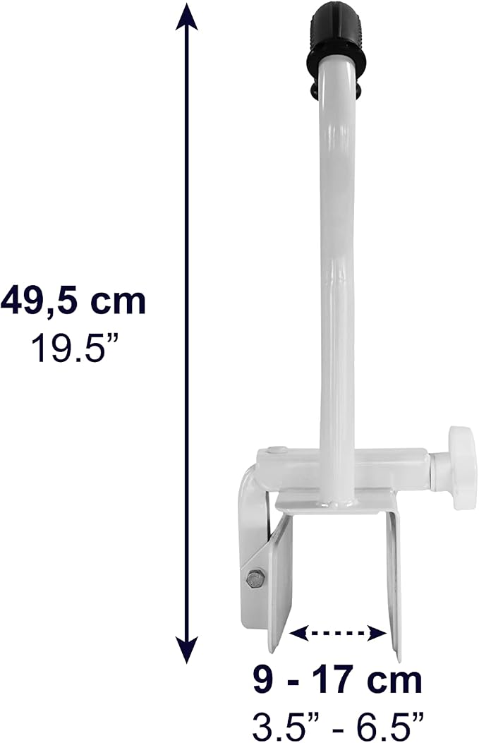 KMINA Bathtub Safety Rail, Padded Non-Slip Grip, Adjustable Grab Bar - Image 4