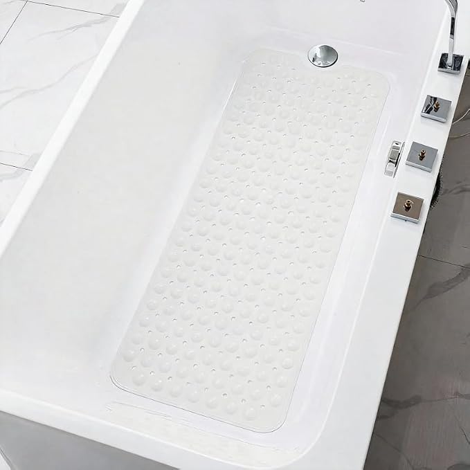 Bath and Shower Safety Mats 40x16 inch, Non Slip by Unknown