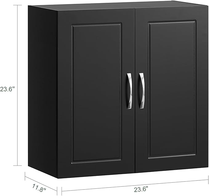 SoBuy Bathroom Kitchen Wall Cabinet, Garage or Laundry Room Storage Medicine - Image 3