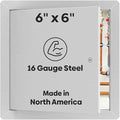 Best 6" x 6" Universal Access Panel – Flush Steel Door by BestAccessDoors
