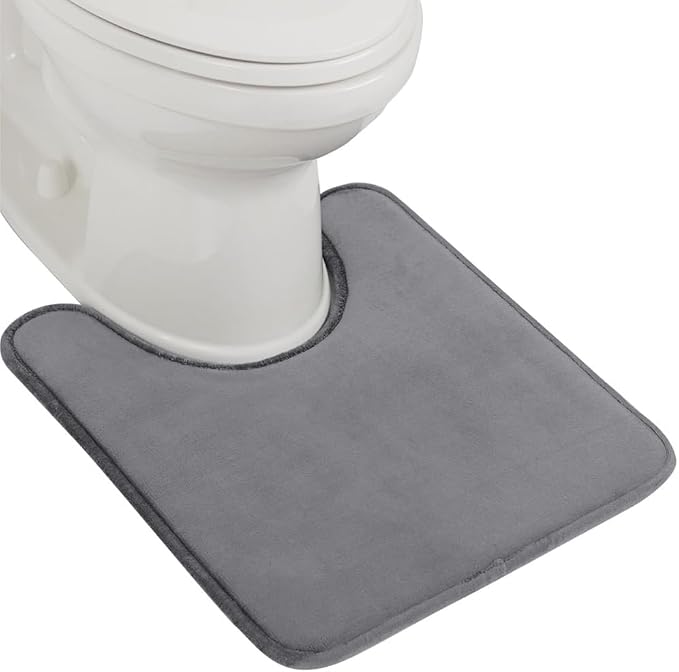 GORILLA GRIP Thick Memory Foam Toilet Rug by GorillaGrip