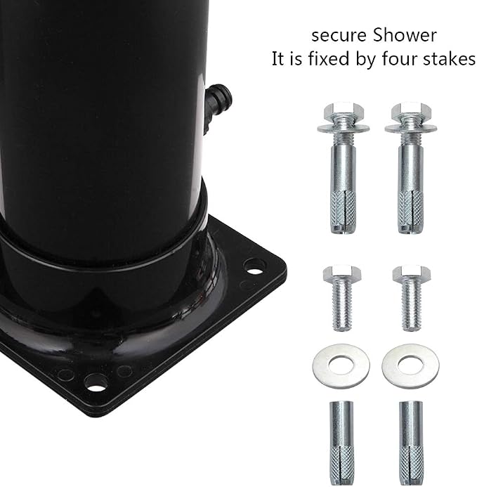 VINGLI Solar Heated Shower, 5.5 Gallon Outdoor Shower - Image 5