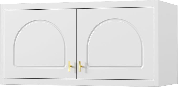 Wall Upper Storage Cabinet, Metal Bathroom Wall Mounted Cabinet, 15 Inch - Image 8