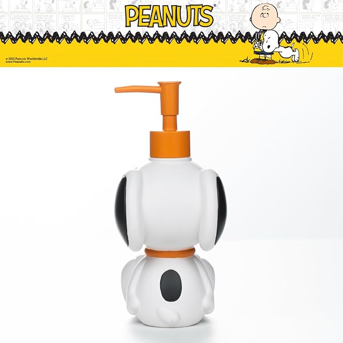 Peanuts Snoopy Soap/Lotion/Hand Sanitizer Resin Pump Dispenser, 12.70 Ounces - Image 7