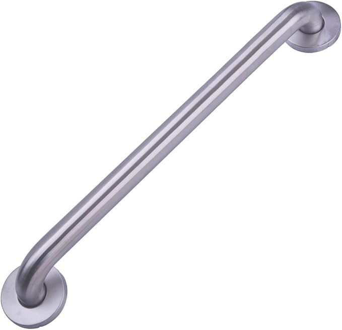 Amazon Basics Bathroom Handicap Safety Grab Bar, 24 Inch Length, 1.25 Inch by AmazonBasics