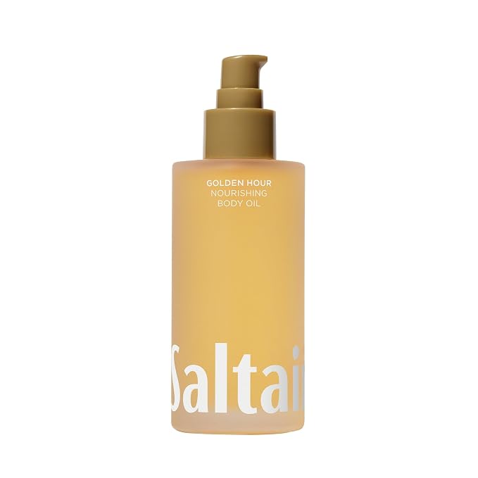 Saltair Body Oil. Luxurious Golden Hour After Shower and Bath Oil Moisturizer by Saltair