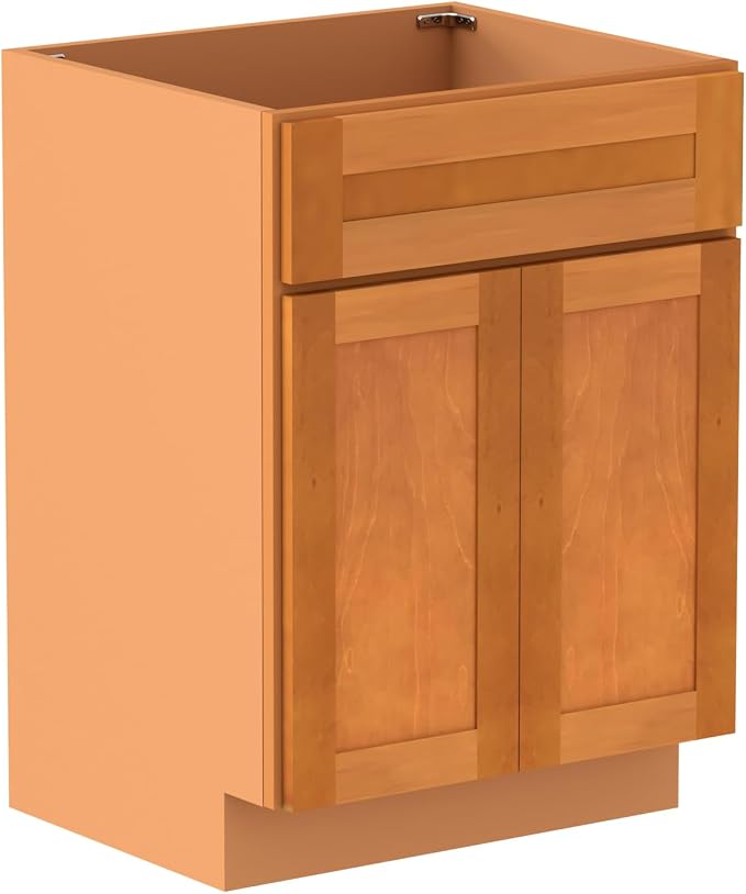 KitchenMan Bathroom Vanity Without Sink and Top 24 Inch Unassembled Bathroom by KitchenManLiving