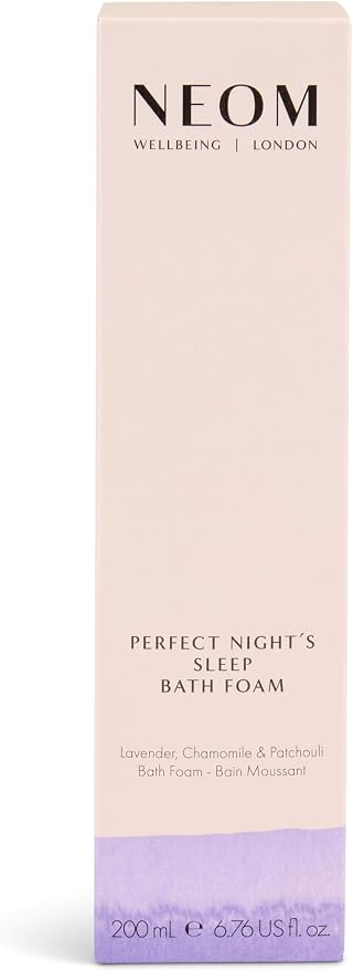 NEOM Perfect Night's Sleep Bath Foam, 200ml I Lavender, Sweet Basil & Jasmine I - Image 3