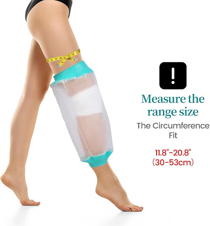 Cast Covers for Shower Leg, Waterproof Cast Cover for Showering - Image 6