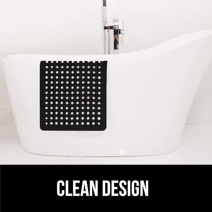 GORILLA GRIP Patented Bath Tub Shower Mat, Machine Washable Bathtub Floor Liner - Image 7