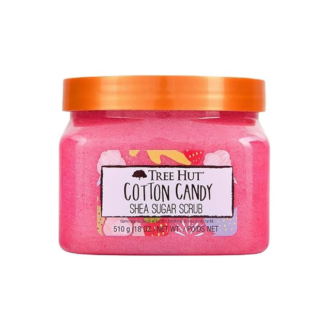 Tree Hut Cotton Candy Shea Sugar Scrub, 510 Grams by TreeHut