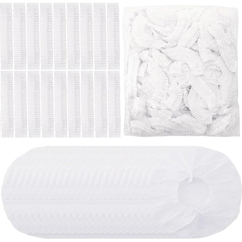 100 Pcs Disposable Shower Caps, Waterproof Bath Caps, Biodegradable disposable by MEIYOUJU+AM