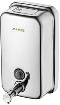 AIKE Polished Stainless Steel Wall Mount Pump Soap Dispenser Polished 34 fl.oz. by AIKE