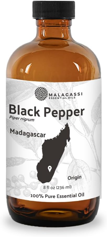 Black Pepper Essential Oil by NaturePackaged