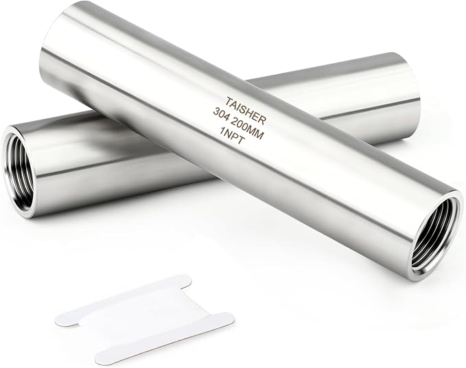 TAISHER 2PCS Stainless Steel Pipe Fittings by TAISHER