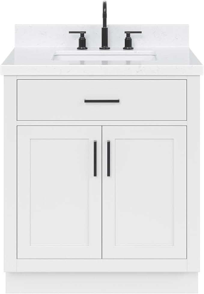 ARIEL Hepburn 30 Inch Bathroom Vanity by Ariel