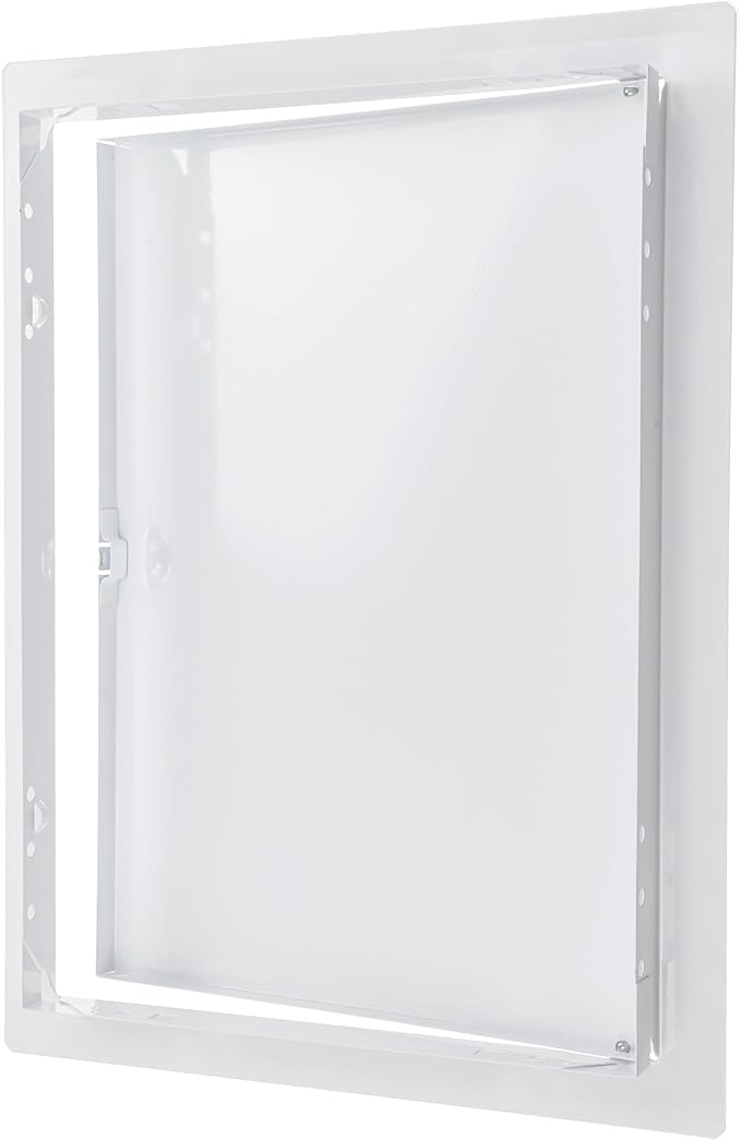 10" x 14" White Metal Access Panel. Service Shaft Door Panel. Plumbing - Image 2