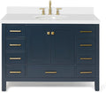 ARIEL 49" Midnight Blue Bathroom Vanity by Ariel