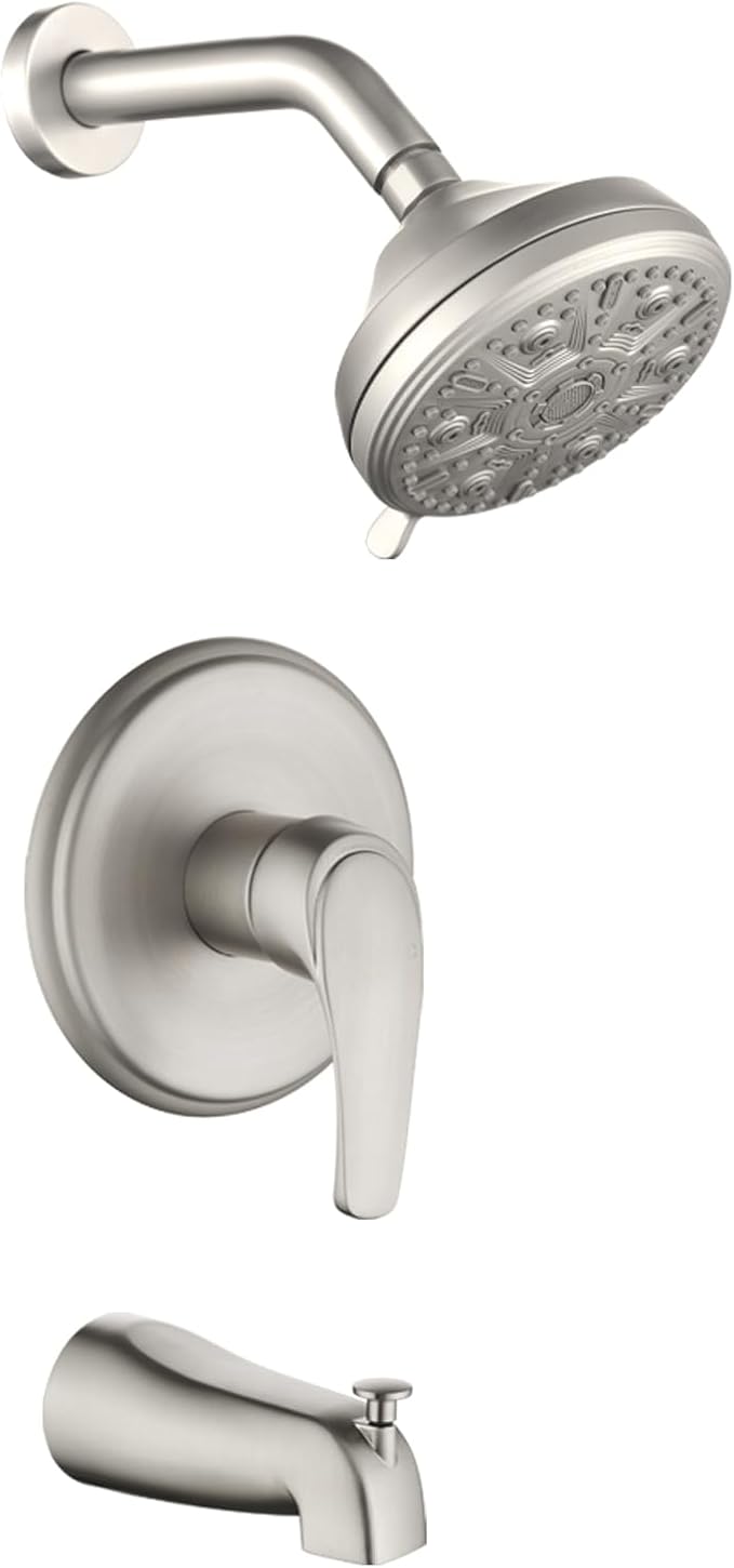 Tub Shower Faucet Combo Set Bathtub Faucet Set Shower System by DIFEINISANITARYWARE---showerfaucet---