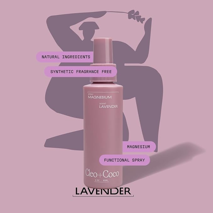 Cleo+Coco Functional Magnesium Lavender Spray - Image 3