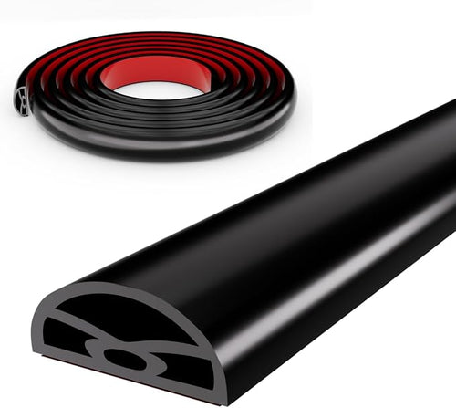 118” Black Shower Threshold Water Dam Stopper by KNEELISA