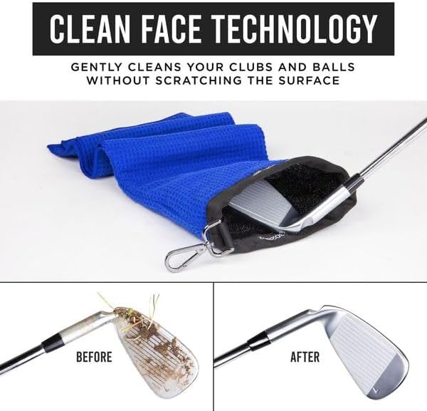 Club Scrub Towel Pro, Golf Club and Ball Cleaning Pouch - Image 4