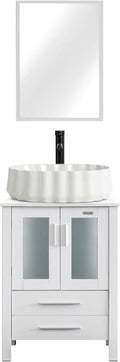 eclife 24" Modern Bathroom Vanity Sink Combo Freestanding Cabinet by eclife