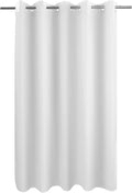 River Dream No Hook Hotel Cloth Shower Curtain Microfiber by RiverDream