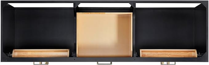 ARIEL Hepburn 72 Inch Double Rectangle Sink Bathroom Vanity - Image 7