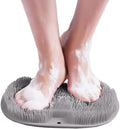 Silicone Shower Foot Scrubber Mat, 2025 Upgraded Exfoliating Bath Pad by ASFANST