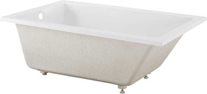 Swiss Madison Voltaire 60" x 30" Reversible Drain Drop-In Bathtub - Image 3