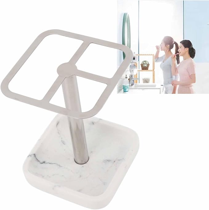 Stainless Steel Toothbrush Holder, Toothbrush and Toothpaste Stand, Bathroom - Image 6