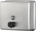 Stainless Steel Extra Large 1400ml/47oz Capacity Industrial Grade Soap Dispenser by Stardrix