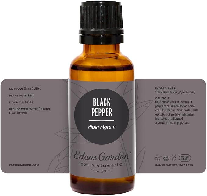 Edens Garden Black Pepper Essential Oil- 100% Pure Premium Grade, Therapeutic - Image 9