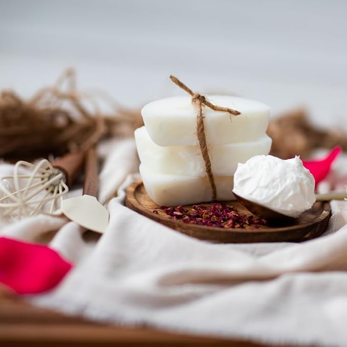 Rose-infused 100% Grass-Fed Whipped Tallow Balm-Organic Jojoba Oil, Rosehip Oil - Image 6