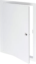 12" x 20" Lockable White Metal Access Panel. Service Shaft Door Panel by Unknown