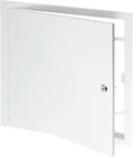 16" x 16" Lockable White Metal Access Panel. Service Shaft Door Panel by Unknown