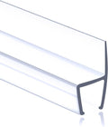 1/2" Frameless Shower Door Seal – H-Type 8 Ft. Ultra-Clear Bottom & Side Drip by GASHardware