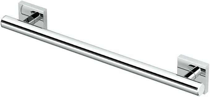 Gatco 942 Elevate 18" L Grab Bar, Chrome/ADA Compliant Stainless Steel Safety - Image 7