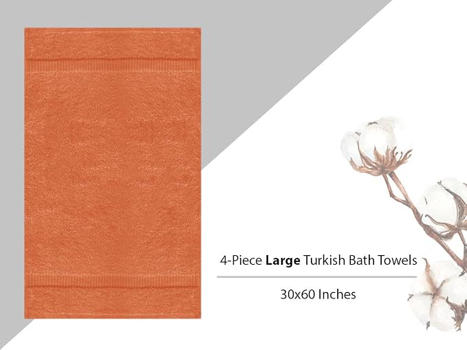 Towel Bazaar Premium Cotton Super Soft and Absorbent Turkish Towels - Image 5
