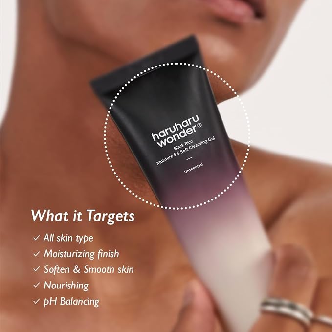 HARUHARU wonder Black Rice Moisture Cleansing Oil & 5.5 Soft Cleansing Gel - Image 9