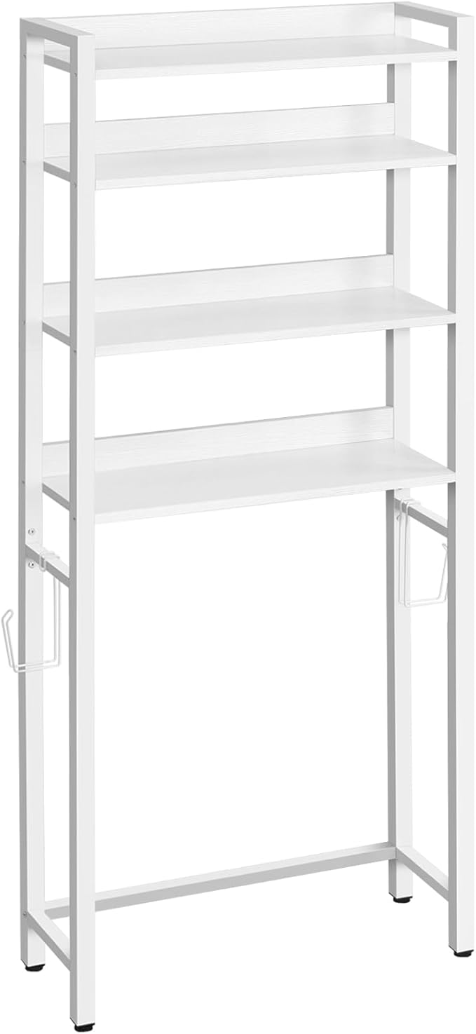 Over The Toilet Storage Rack, 4 Tier Bathroom Organizer Over Toilet, - Image 9
