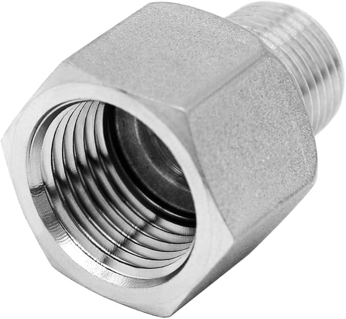 Beduan Stainless Steel NPT Reducer Adapter 3/4 Female to 1/2 Male Threaded - Image 3