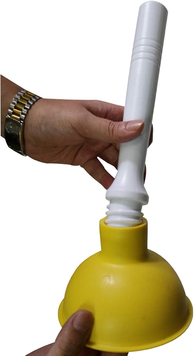 Coralpearl Drain Plunger, Small Hand Force Plumber Helper, Little 4 inch Cup - Image 9