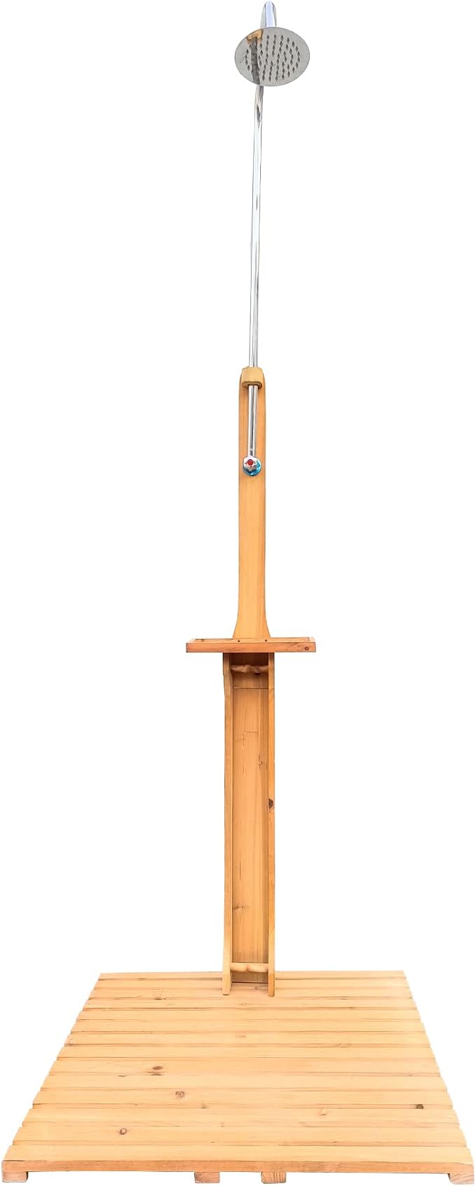 Outdoor Shower, Solid Wood Outdoor Shower and Steel Construction - Image 6